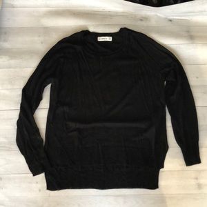 Zara Knit black sweater small